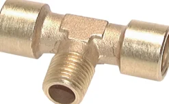 T-Einschraubstück G 1/8"(IG)-R 1/8"(AG), Messing