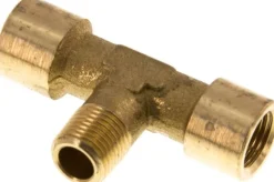 T-Einschraubstück G 1/8"(IG)-R 1/8"(AG), Messing