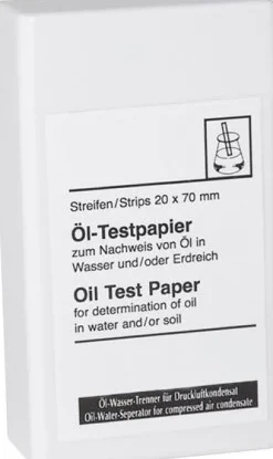 Testpapier (50 Stk.) für Öl-Wasser-Trenner