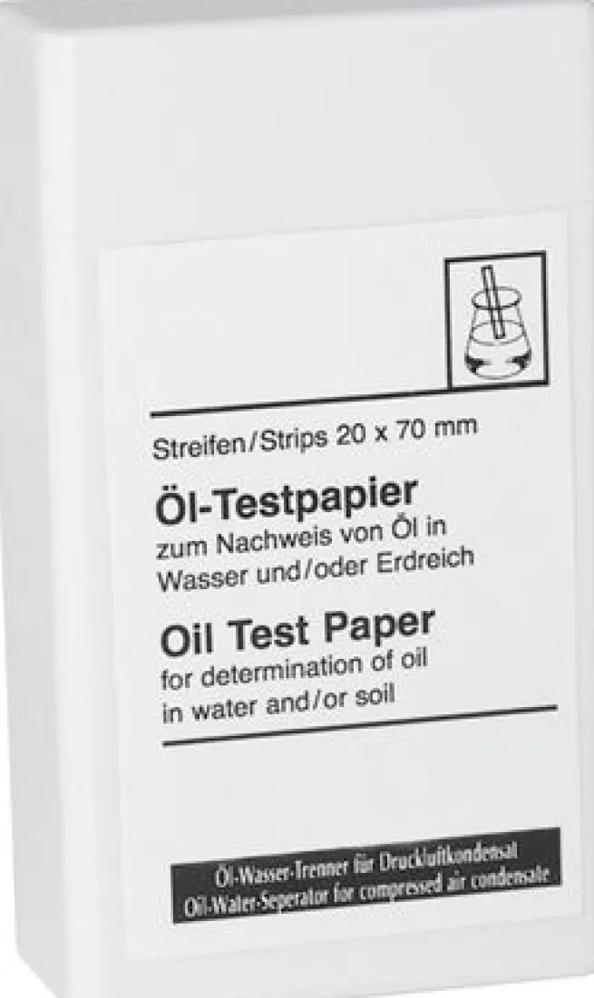 Testpapier (50 Stk.) für Öl-Wasser-Trenner