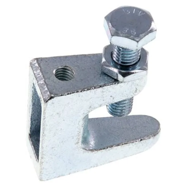 Trägerklemme aus Temperguss verzinkt, M 8 (1 - 23 mm)
