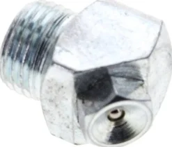 45° Trichterschmiernippel, M 10x1 (konisch), Stahl verzinkt