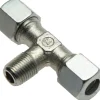 T-Schneidringverschraubung R 3/8"-12 L (M18x1,5), Stahl verzinkt
