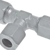 T-Schneidringverschraubung 12 L (M18x1,5), Stahl verzinkt