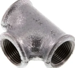 T-Stück Rp 3/4" (IG), Temperguss verzinkt