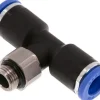 T-Steckanschluss G 1/8"-8mm, IQS-Standard