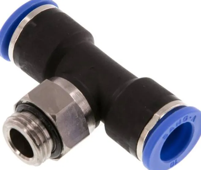 T-Steckanschluss G 1/4"-10mm, IQS-Standard