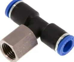 T-Steckanschluss, Innengew. G 1/4"-8mm, IQS-Standard