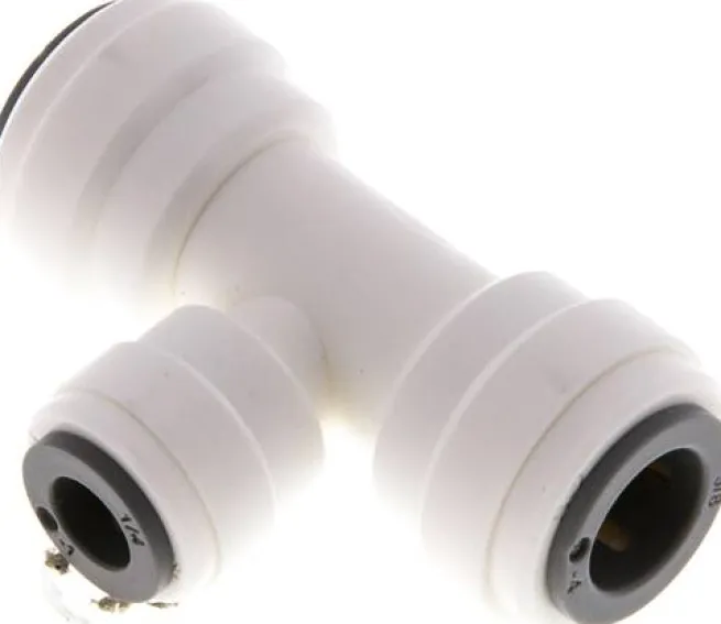 T-Steckanschluss 3/8" (9,52 mm)-1/4" (6,35 mm), IQS-LE (EPDM-Dichtung)