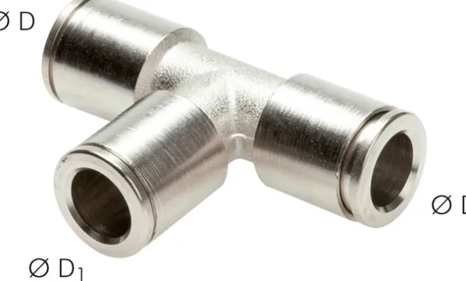 T-Steckanschluss 8mm-8mm, IQS-MSV (Standard)