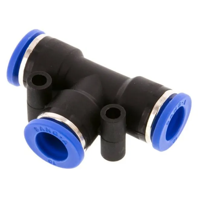T-Steckanschluss 10mm-10mm, IQS-Standard