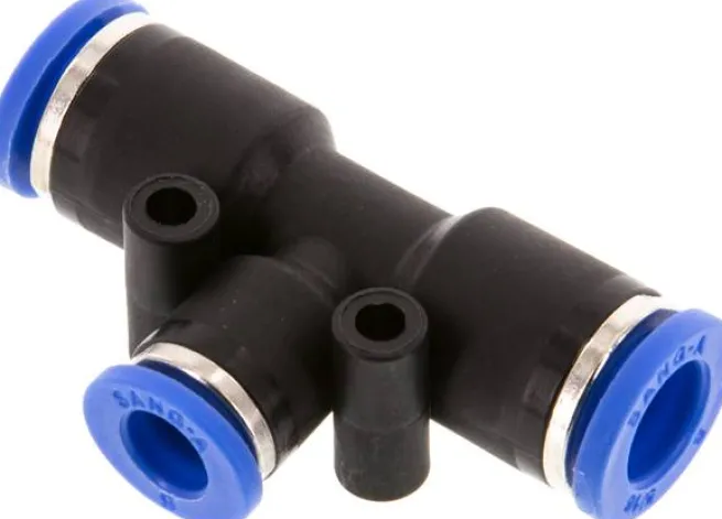 T-Steckanschluss 8mm-6mm, IQS-Standard