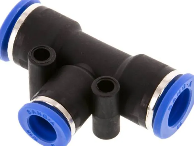 T-Steckanschluss 10mm-8mm, IQS-Standard