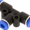 T-Steckanschluss 4mm-4mm, IQS-Standard