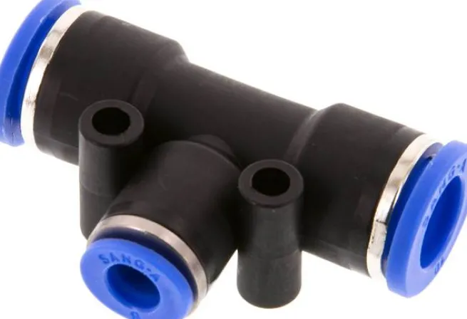 T-Steckanschluss 10mm-6mm, IQS-Standard