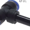 T-Steckanschluss 4mm Steckn./Schlauch, IQS-Standard