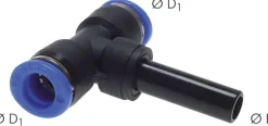 T-Steckanschluss 12mm Steckn./Schlauch, IQS-Standard