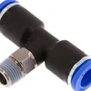 T-Steckanschluss R 1/8"-8mm, IQS-Standard
