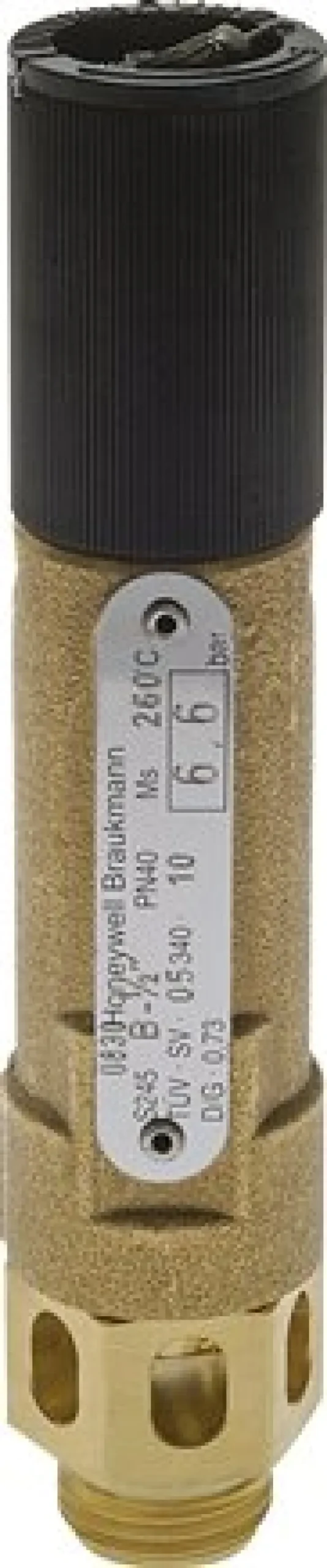 TÜV-Hochleistungssicherheitsventil G 1-1/4", 5,0 bar
