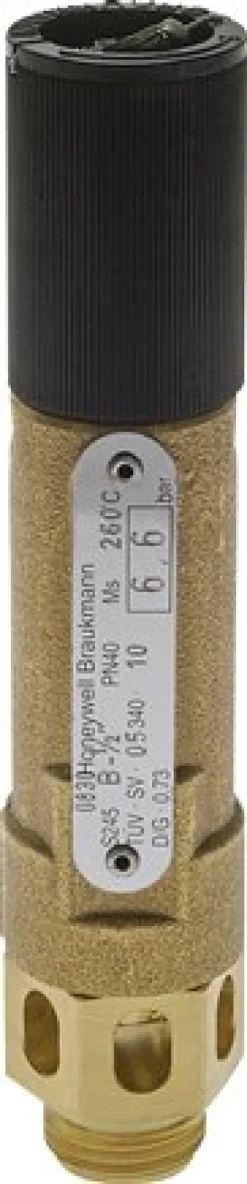 TÜV-Hochleistungssicherheitsventil G 1/2", 1,0 bar