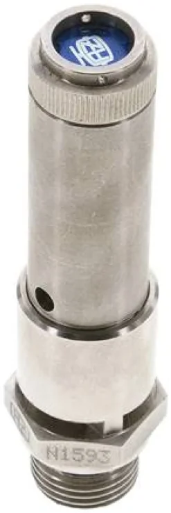TÜV-Sicherheitsventil G 3/8" (DN8), 14,30 bar, Messing