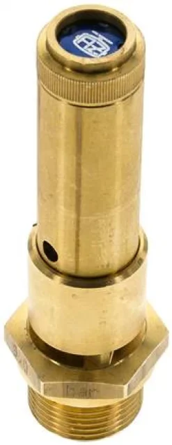 TÜV-Sicherheitsventil G 3/4" (DN10), 14,60 bar, Messing