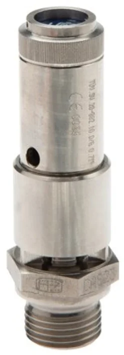 TÜV-Sicherheitsventil G 3/4" (DN10), 28,00 bar, 1.4571