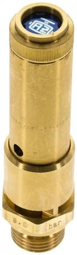 TÜV-Sicherheitsventil G 1/2" (DN10), 25,50 bar, Messing