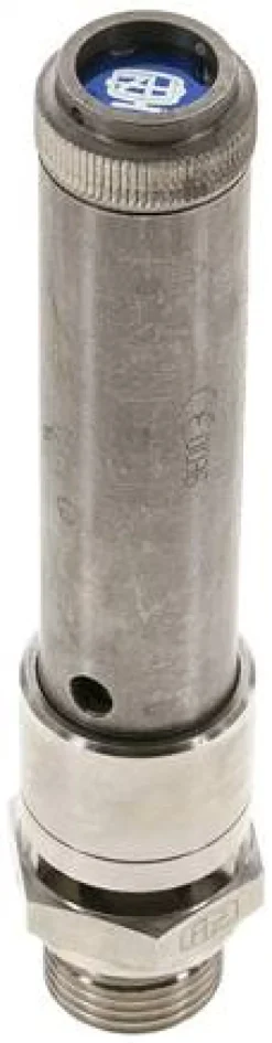TÜV-Sicherheitsventil G 1/2" (DN10), 46,00 bar, 1.4401