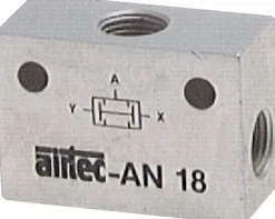 UND-Ventil, G 1/8", Präzision
