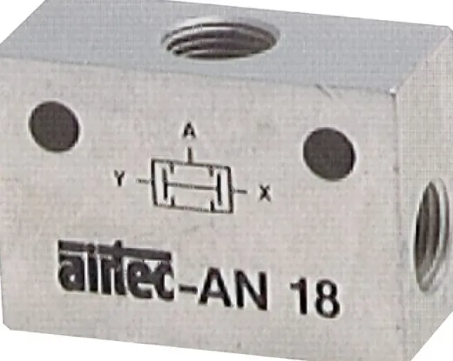 UND-Ventil, G 1/8", Präzision