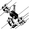 Universalwürfel für Rohrschellen M 8