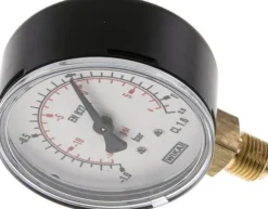 Vakuummmeter, 63mm, senkrecht, -1 bis 0,6