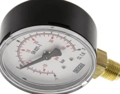 Vakuummmeter, 63mm, senkrecht, -1 bis 3