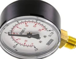 Vakuummmeter, 63mm, senkrecht, -1 bis 1,5