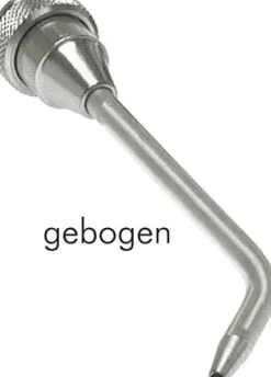 Verlängerungsrohr, gebogen, 110 mm für Blaspistole