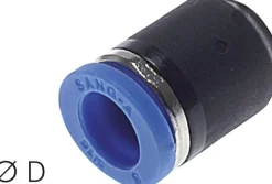 Verschlusskappe für 12mm Schläuche, IQS-Standard