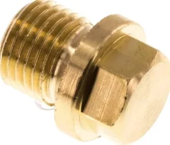 Verschlussstopfen Außenskt. G 1/4", Messing