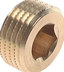 Verschlussstopfen Innenskt. R 3/4", Messing