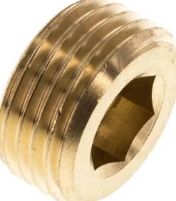 Verschlussstopfen Innenskt. G 1/2", Messing Typ VS 12 MS OB