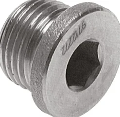 Verschlussstopfen Innenskt. G 1/8", V4A