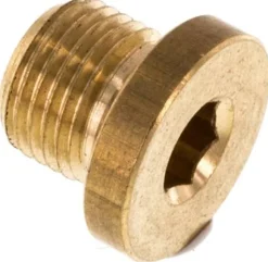 Verschlussstopfen Innenskt. G 1/8", Messing Typ VS 18 MS