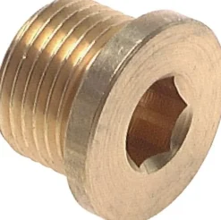 Verschlussstopfen Innenskt. G 1/8", Messing Typ VS 18 MS