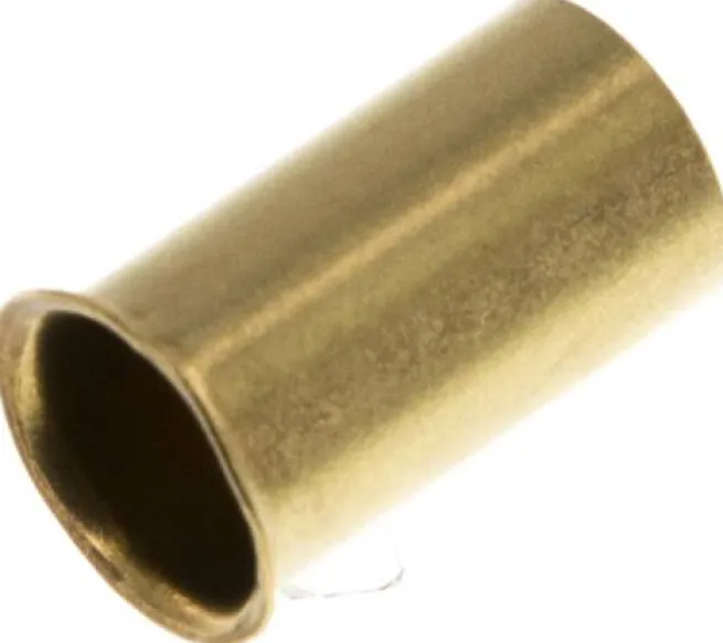 Verstärkungshülse für Rohr 12x10,0 mm, Messing