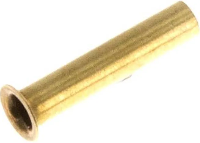 Verstärkungshülse für Rohr 4x2,0 mm, Messing