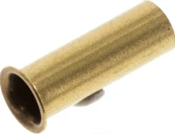 Verstärkungshülse für Rohr 6x4,0 mm, Messing