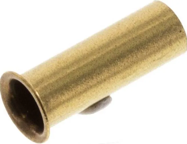Verstärkungshülse für Rohr 6x4,0 mm, Messing