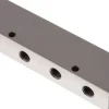 Verteilerleiste 2 x G 1/2"-4 x G 1/4", Aluminium eloxiert