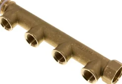 Verteilerrohr G 3/4"(IG/AG), Abgang 4 x G 1/2" (IG)