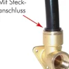 Wanddose G 3/4" (IG)-22mm Steck-Schlauchanschluss